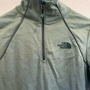 The North Face Gray Quarter-Zip Jacket
